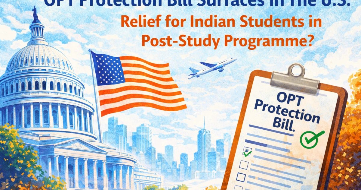 New OPT Protection Bill in The U.S.? Relief For F-1 Visa Holders